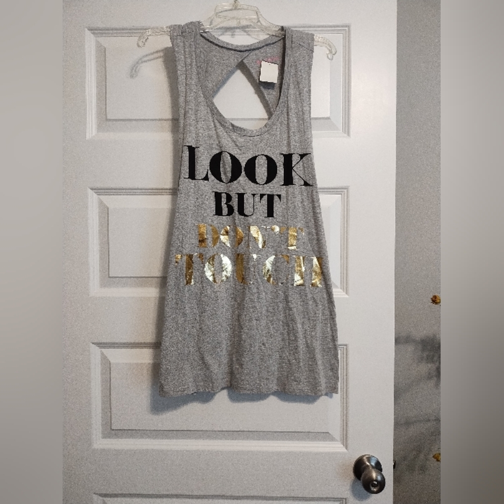 🟢3/$11 JR Plus Cut Out Tank Top